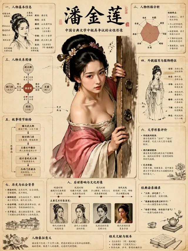 绘制金瓶梅知识图谱