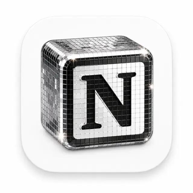 迪斯科镜面 3D App 图标
